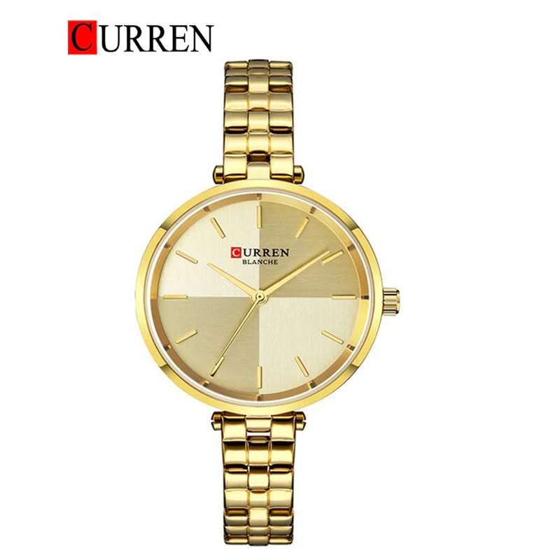 ساعت مچی زنانه برند CURREN 9043 کد 2172