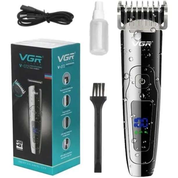 ماشین اصلاح موی صورت و بدن وی جی ار مدل V-072 کد 802232