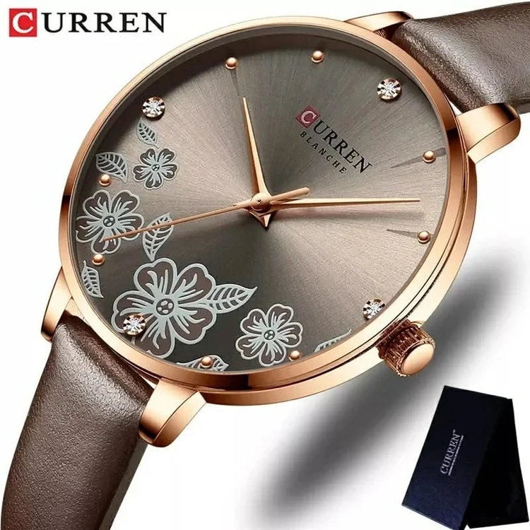 ساعت مچی زنانه برند CURREN 9068 کد 2175