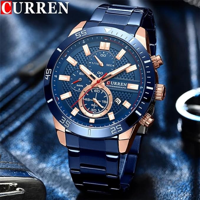 ساعت مچی مردانه برند CURREN 8417 کد 2266