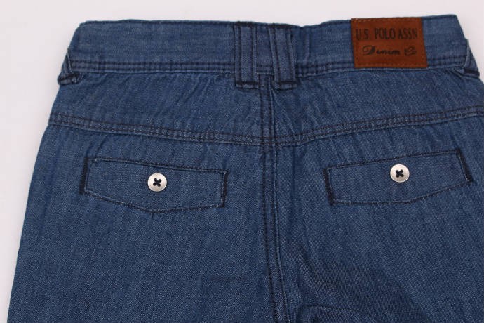 شلوار جینز کاغذی 16401 سایز 6 تا 30 ماه مارک U.S POLO
