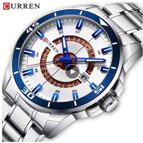 ساعت مچی مردانه برند CURREN 8359 کد 2416