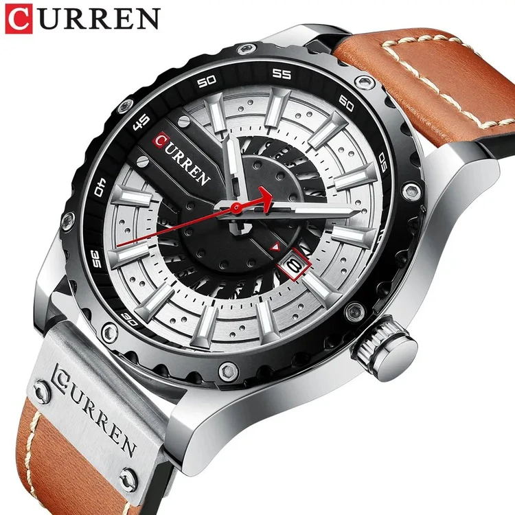 ساعت مچی مردانه برند CURREN 8374 کد 2419