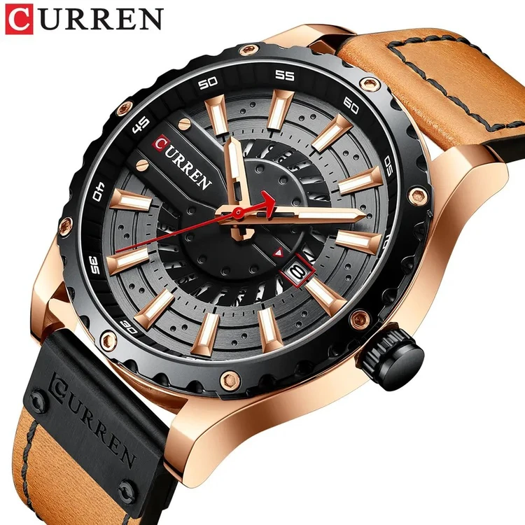 ساعت مچی مردانه برند CURREN 8374 کد 2419