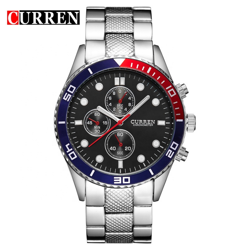 ساعت مچی مردانه برند CURREN 8028 کد 2442