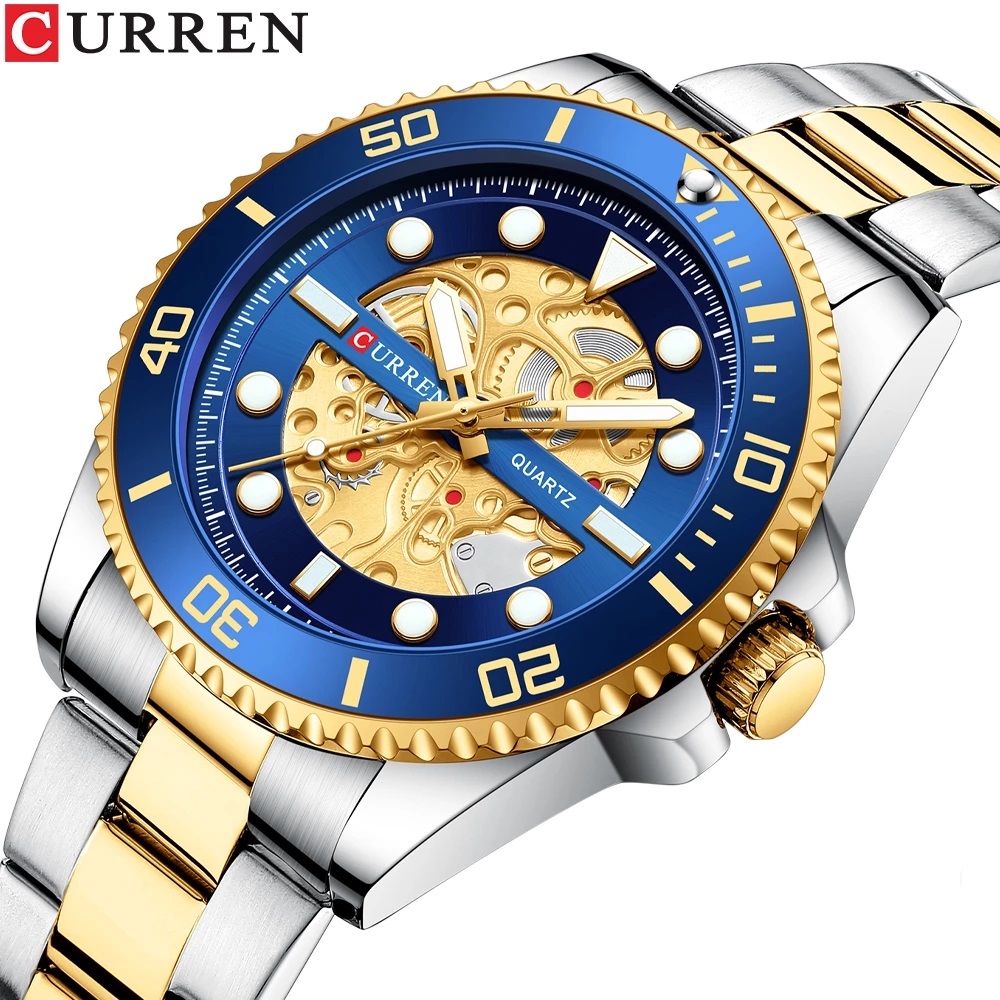 ساعت مچی مردانه برند CURREN 8412 کد 2461