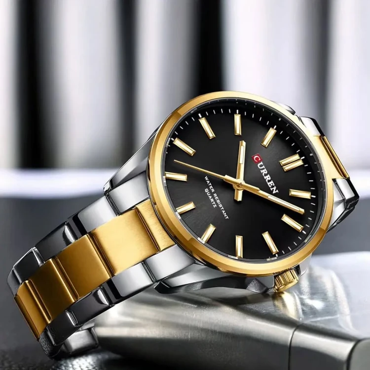 ساعت مچی مردانه برند CURREN 9090 کد 2468