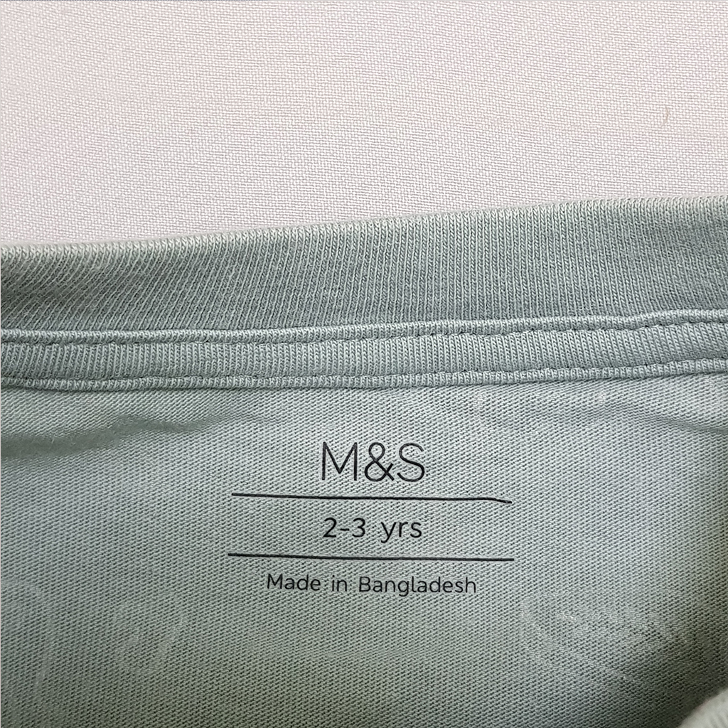 بلوز پسرانه 28745 سایز 1.5 تا 8 سال کد 2 مارک M&S
