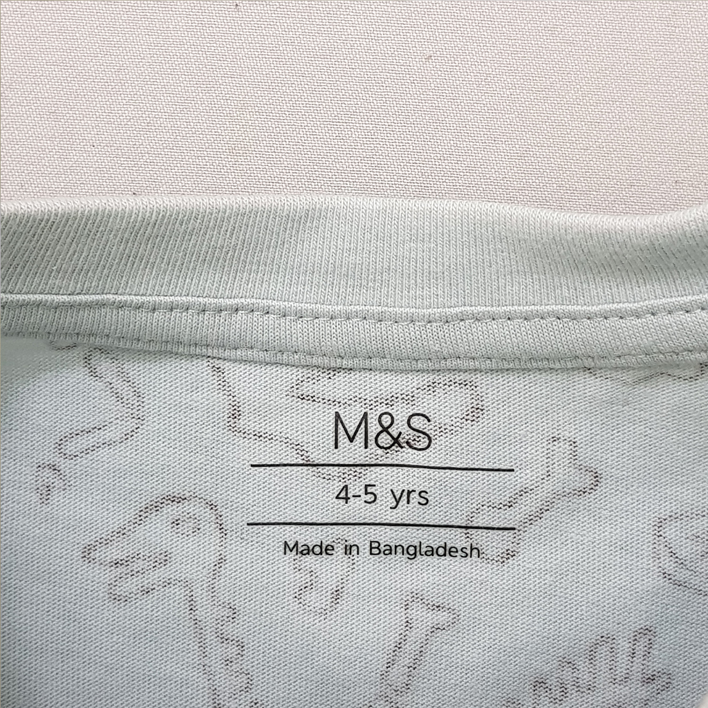 بلوز پسرانه 28748 سایز 1.5 تا 9 سال کد 4 مارک M&S