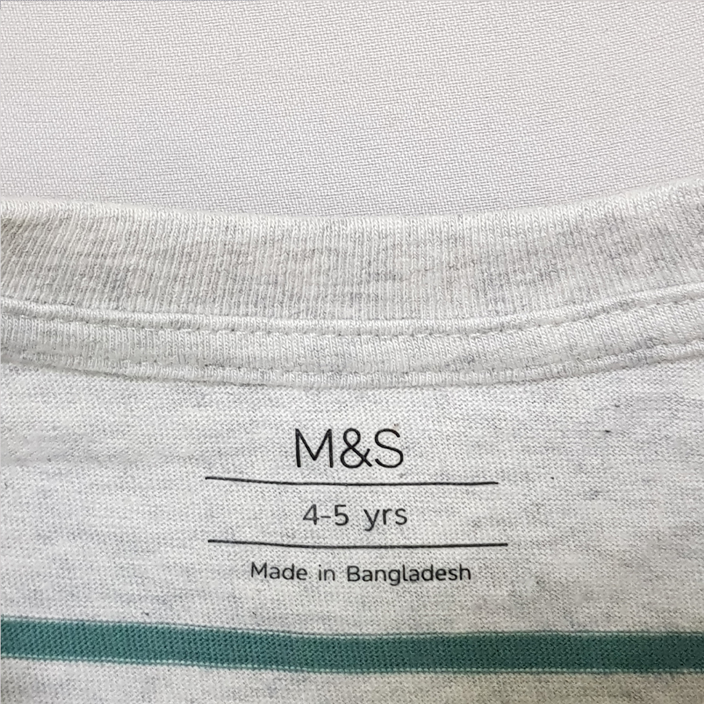 بلوز پسرانه 28663 سایز 2 تا 8 سال کد 2 مارک M&S   *