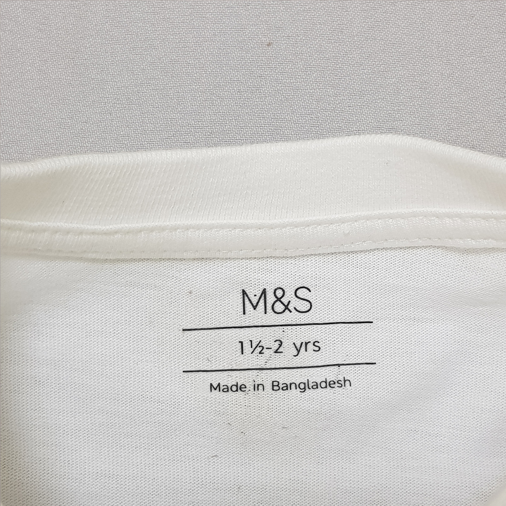بلوز دخترانه 28762 سایز 1 تا 8 سال کد 1 مارک M&S