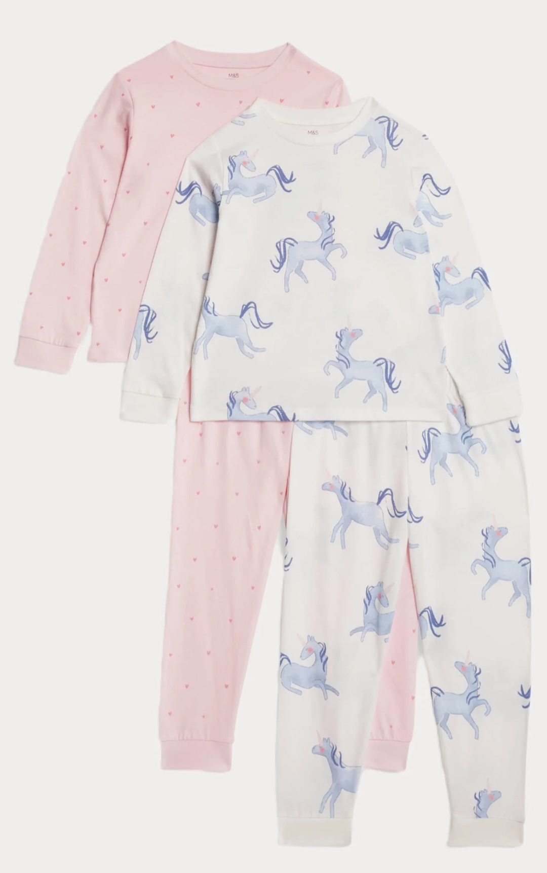 بلوز دخترانه 28762 سایز 1 تا 8 سال کد 1 مارک M&S