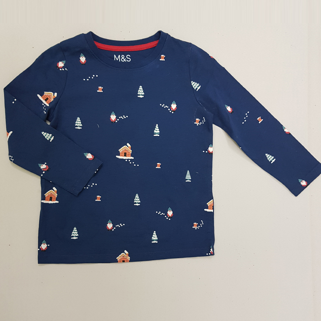 بلوز پسرانه 28769 سایز 3 تا 6 سال کد 1 مارک M&S
