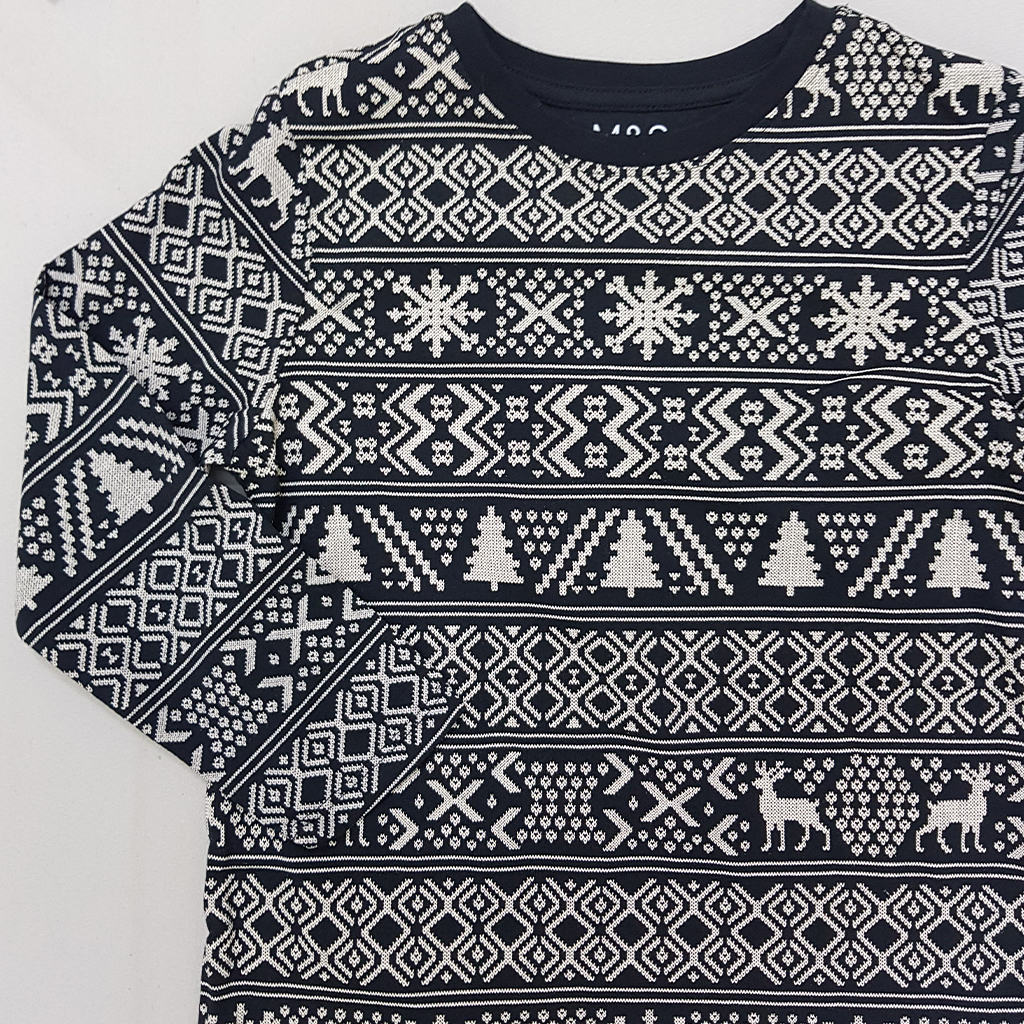 بلوز پسرانه 28777 سایز 7 تا 14 سال مارک M&S