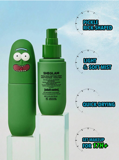 اسپری فیکس شیگلم از کالکشن ریک و مورتی مدل Pickle Rick کد 2582