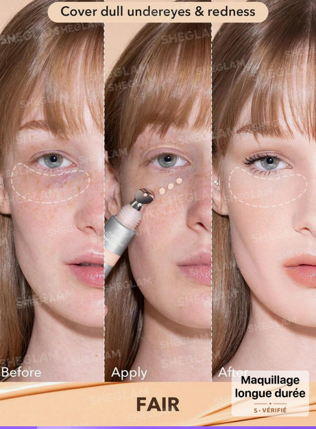 کانسیلر سر فلزی شیگلم|Sheglam Bright Eyes Cooling Concealer کد 2589
