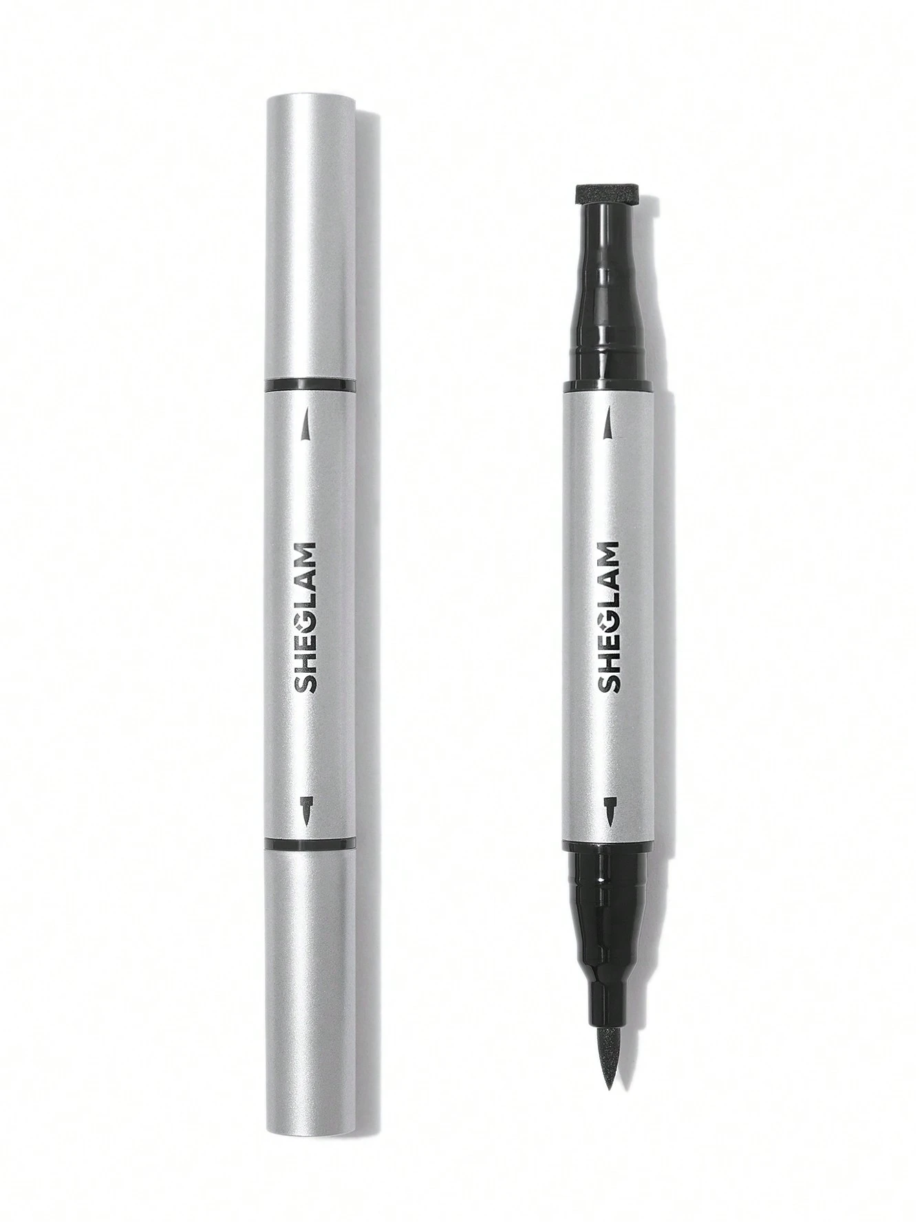خط چشم ماژیکی دو سر ضد آب شیگلم SHEGLAM Wing It Waterproof Liner Duo-Black 2 In 1 کد 2731