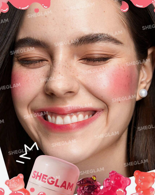 رژ گونه و لب ژله ای شیگلم کد 2593