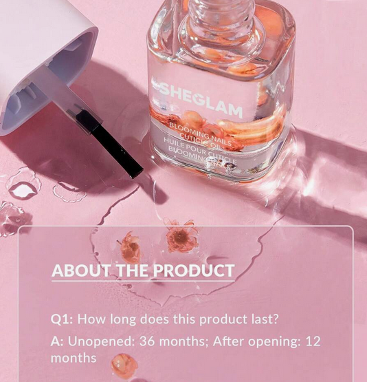 روغن کوتیکول ناخن BLOOMING NAILS CUTICLE OIL-PINK شیگلم کد 2594