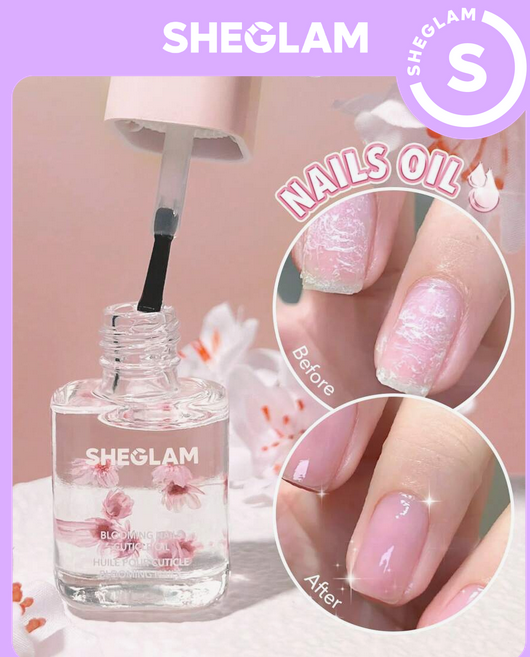 روغن کوتیکول ناخن BLOOMING NAILS CUTICLE OIL-PINK شیگلم کد 2594