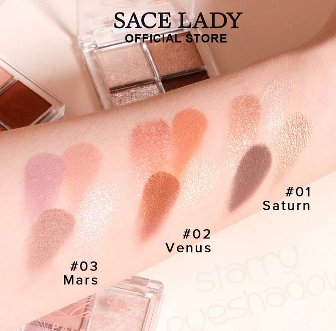 پالت سایه چشم سه در یک برند SACE LADY کد SL358 (2743)