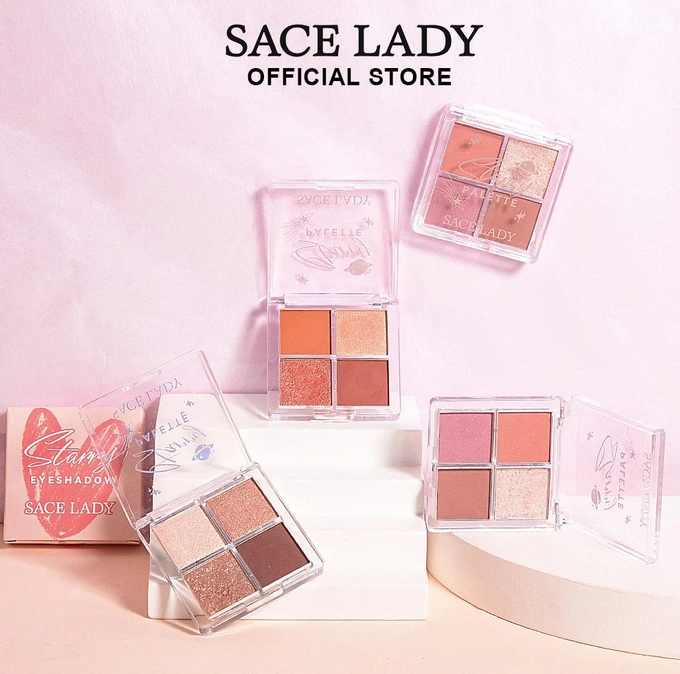 پالت سایه چشم سه در یک برند SACE LADY کد SL358 (2743)