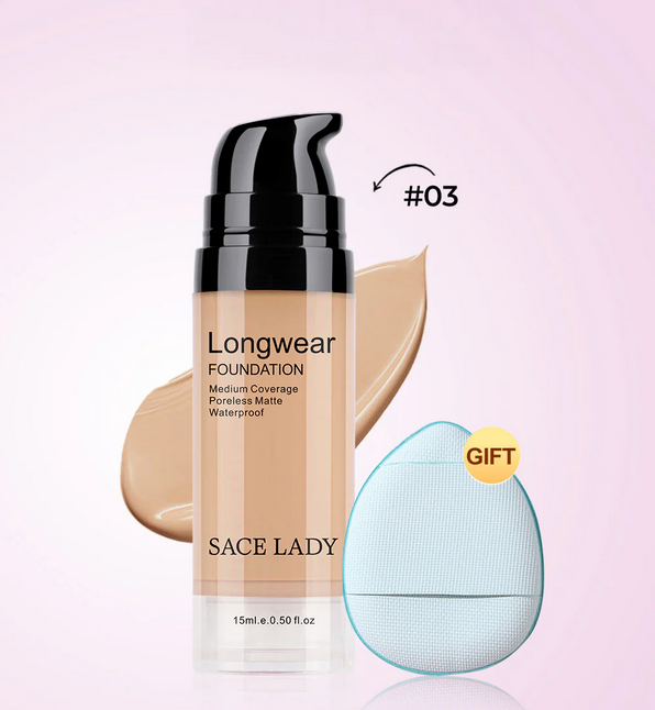 کرم پودر مایع مات برند SACE LADY کد (2749) SL222