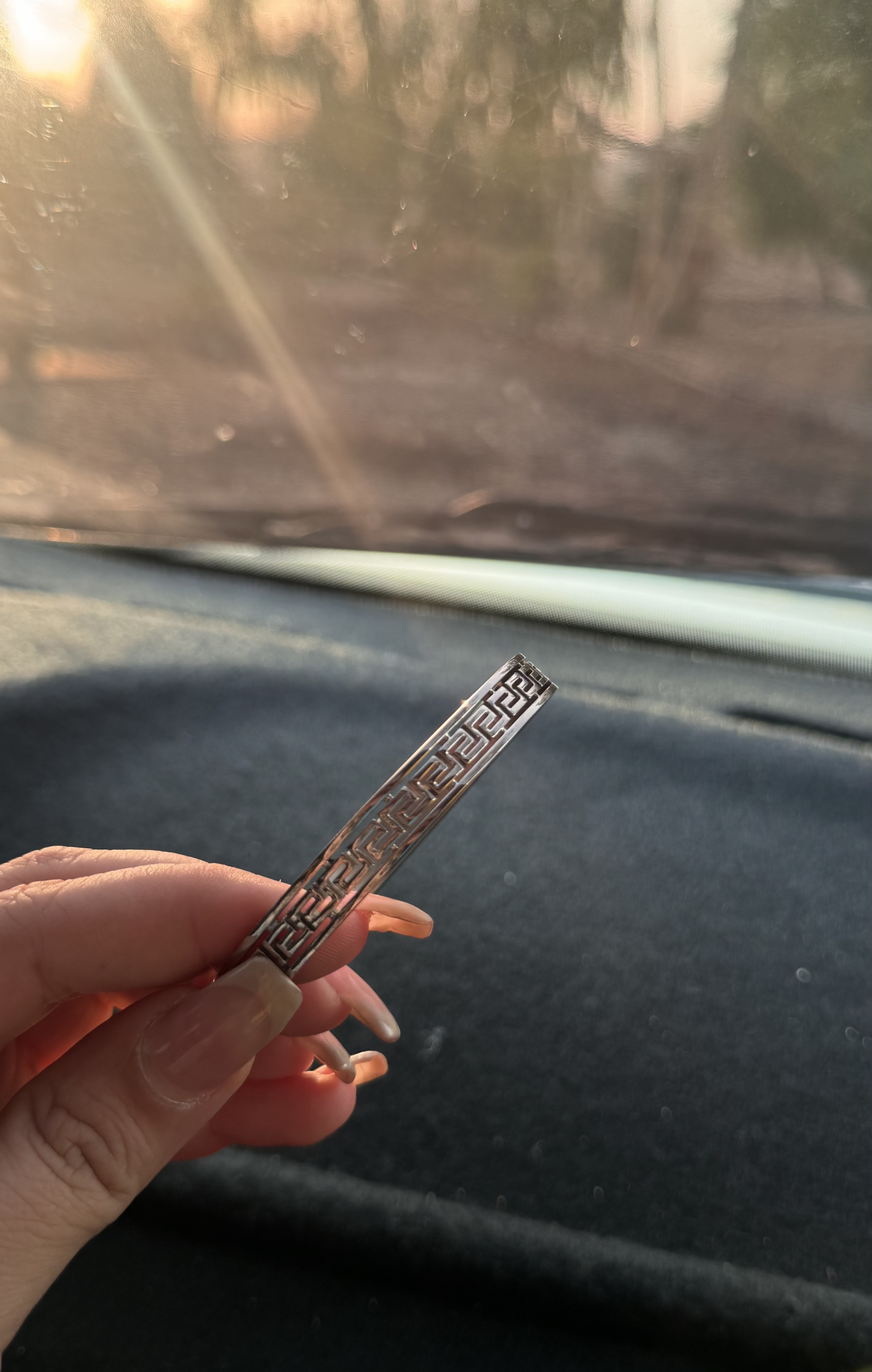 بنگل استیل مدل MontBlanc کد 1018