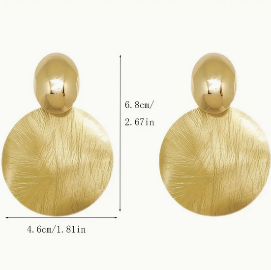 گوشواره استیل به سبک بوهمی  کد 2664