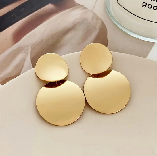 گوشواره طرح دایره ای کد 2676
