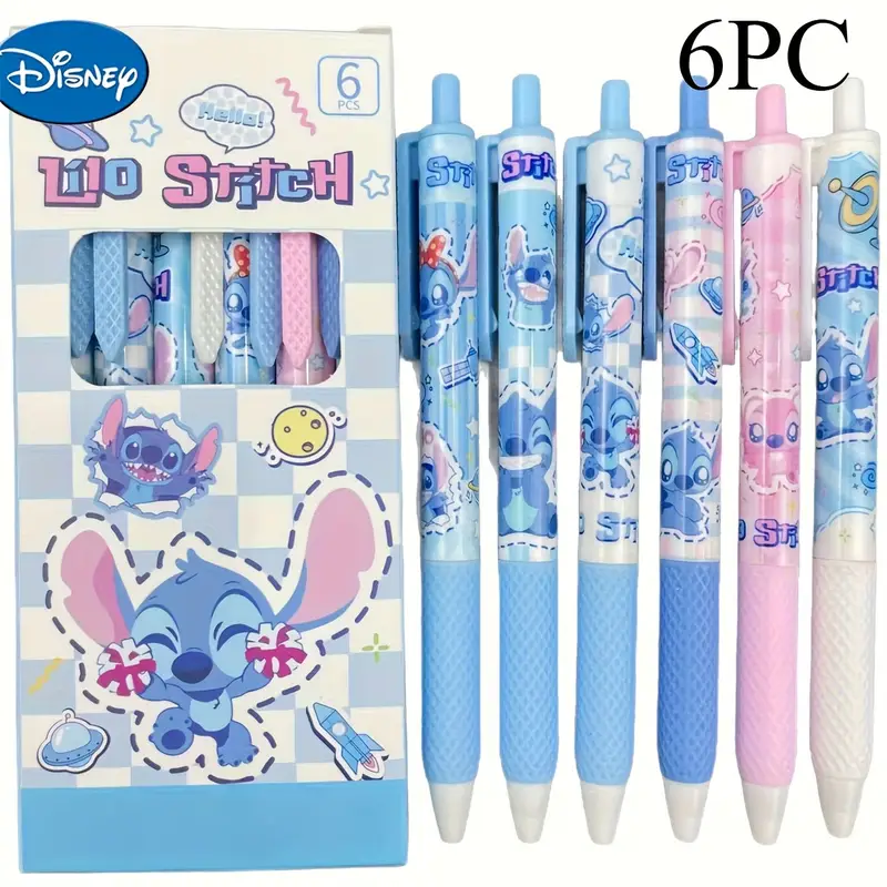 بسته 6 تایی خودکار طرح استیچ (Stitch) کد 2540