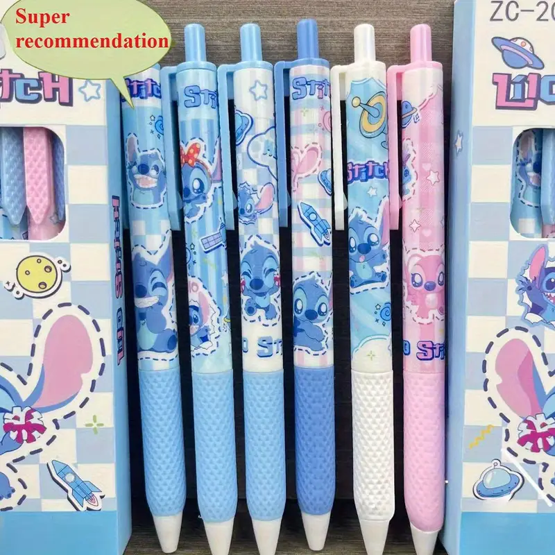بسته 6 تایی خودکار طرح استیچ (Stitch) کد 2540