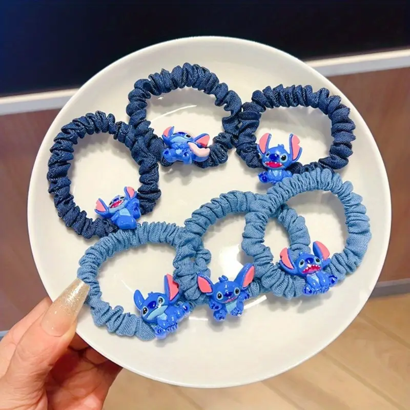 بسته 6 عددی کش مو طرح استیچ (Stitch) کد 2543
