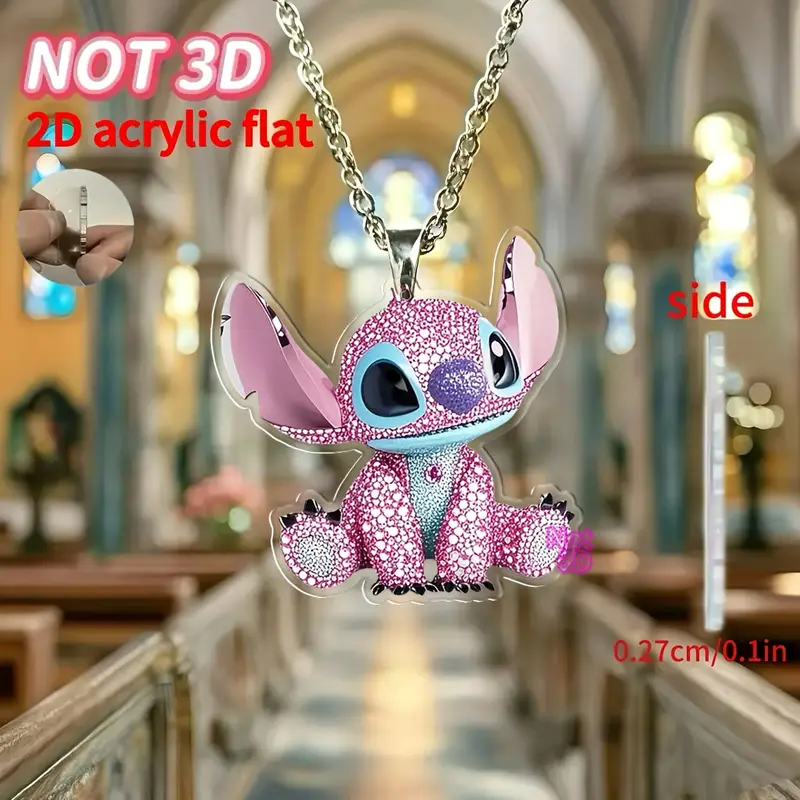 گردنبند طرح استیچ (Stitch) کد 2553
