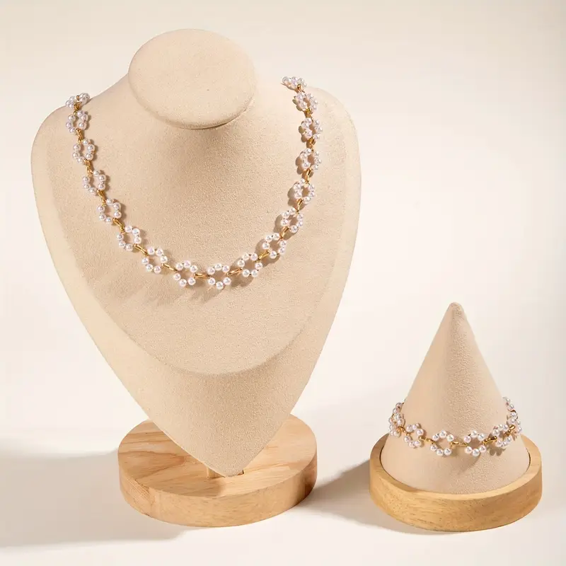 ست گردنبند و دستبند Boho کد 2566