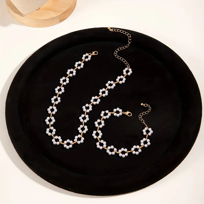 ست گردنبند و دستبند Boho کد 2566