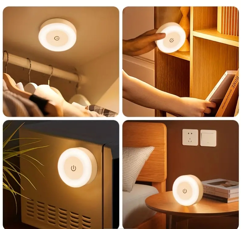 چراغ خواب LED قابل تنظیم، با ۳ گزینه رنگ کد 3020