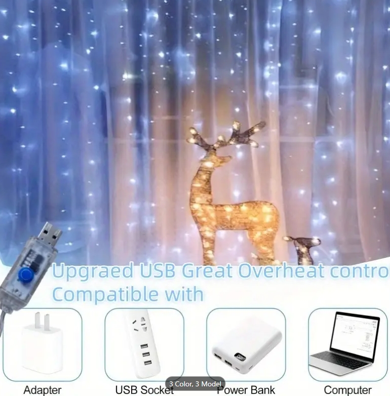 چراغ های پرده ای LED کد 3022