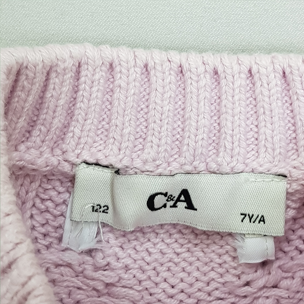بافت دخترانه 28904 سایز 7 تا 12 سال مارک C&A