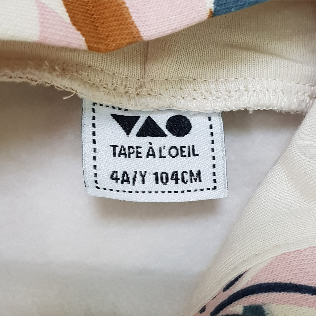 هودی دخترانه 28833 سایز 2 تا 14 سال مارک TAPEA LOEIL   *