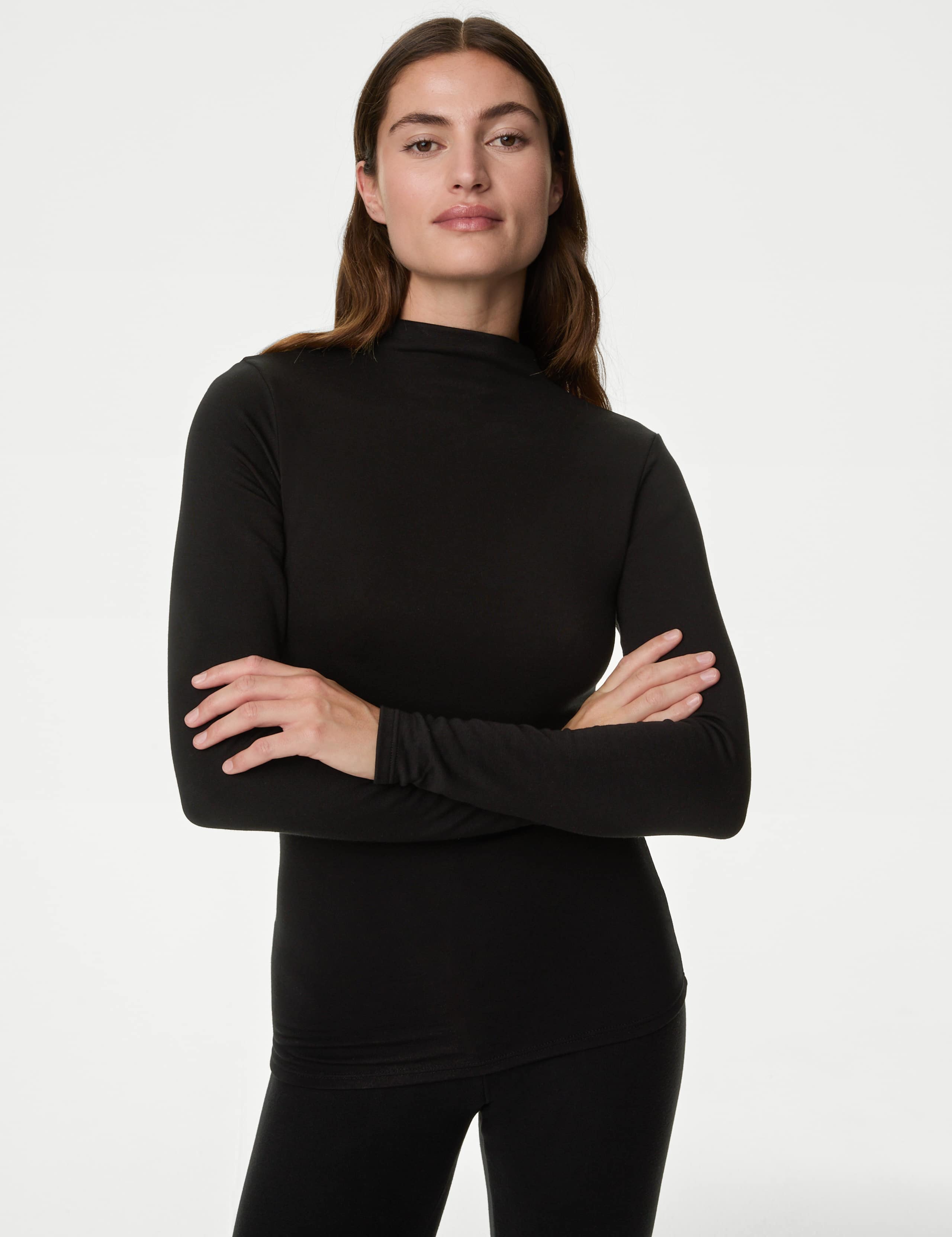بلوز یقه اسکی زنانه 28931 سایز 6 تا 14 کد 23 مارک M&S
