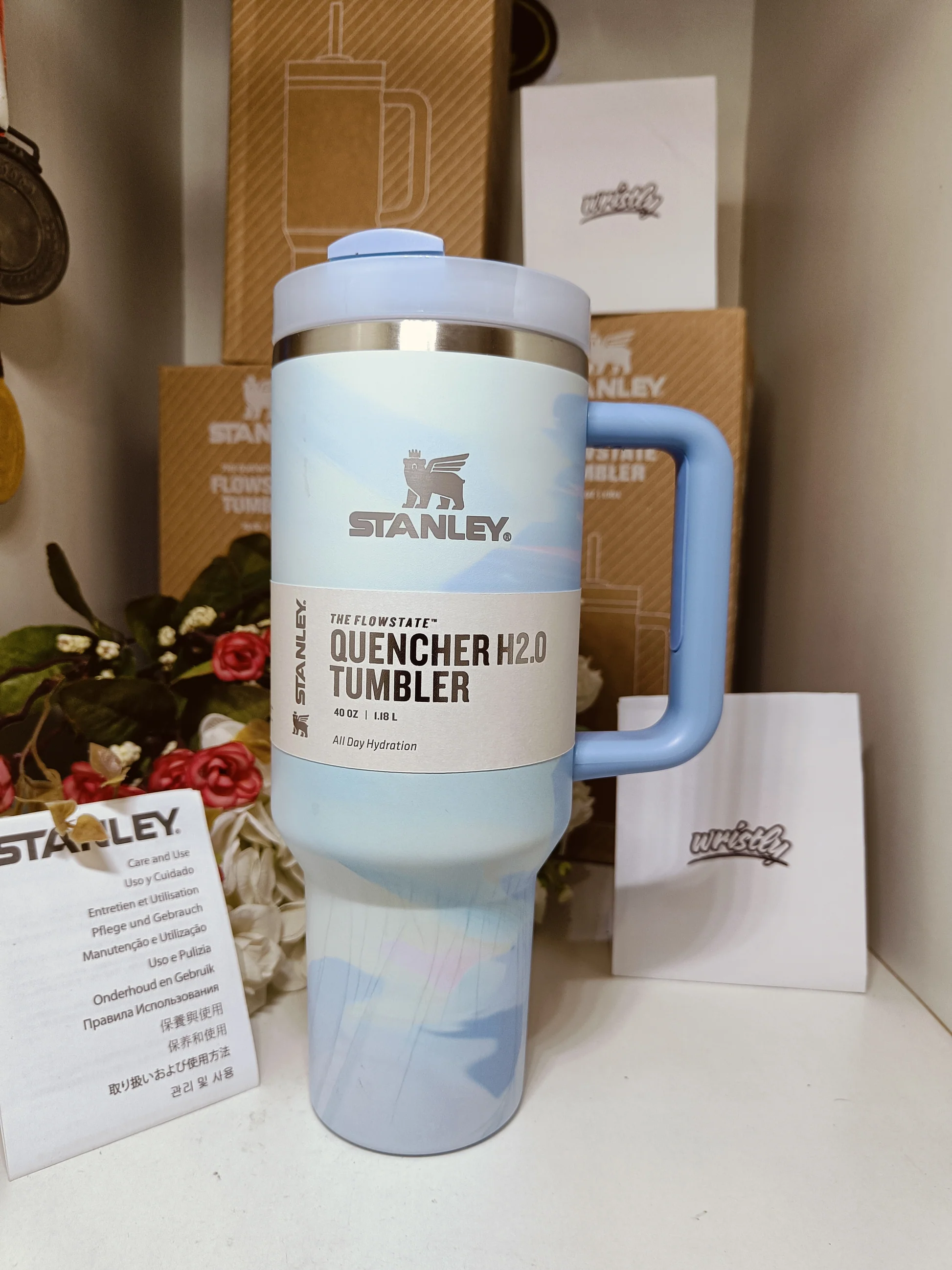 ماگ استنلی دسته‌دار 1.18 لیتر مدل Quencher Tumbler کد 3110 (78 37 620)