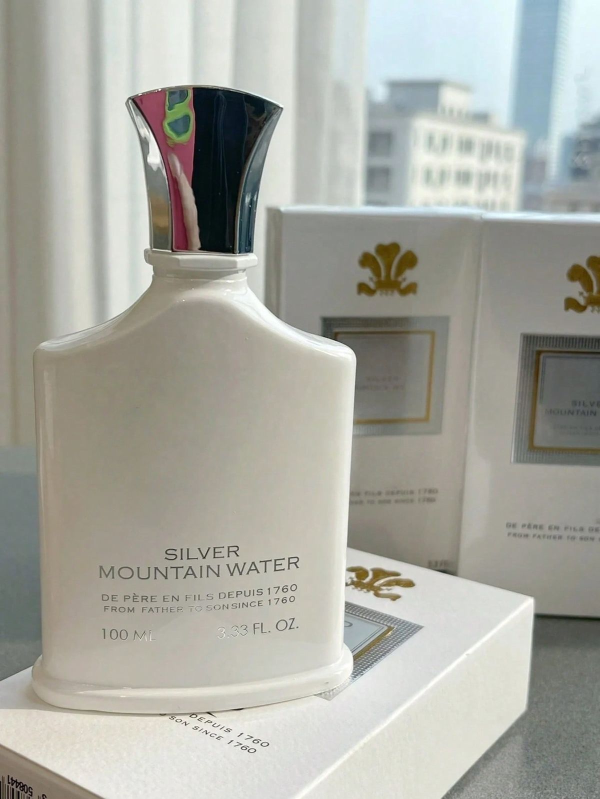 ادو پرفیوم مردانه CREED SILVER MOUNTAIN MEN کالکشن (Smart NO.362) کد 3274