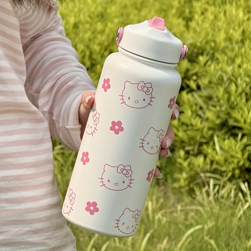 قمقمه آب استیل ضد زنگ عایق‌دار برند سانریو (SANRIO) کد 3125 (69-46.94-200)
