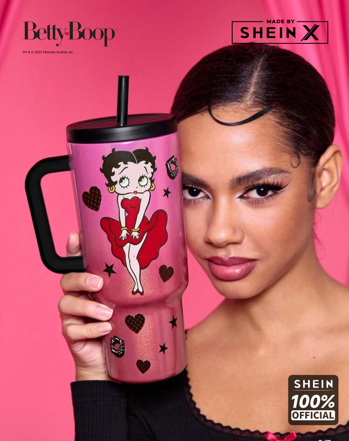 ماگ مسافرتی طرح Betty Boop