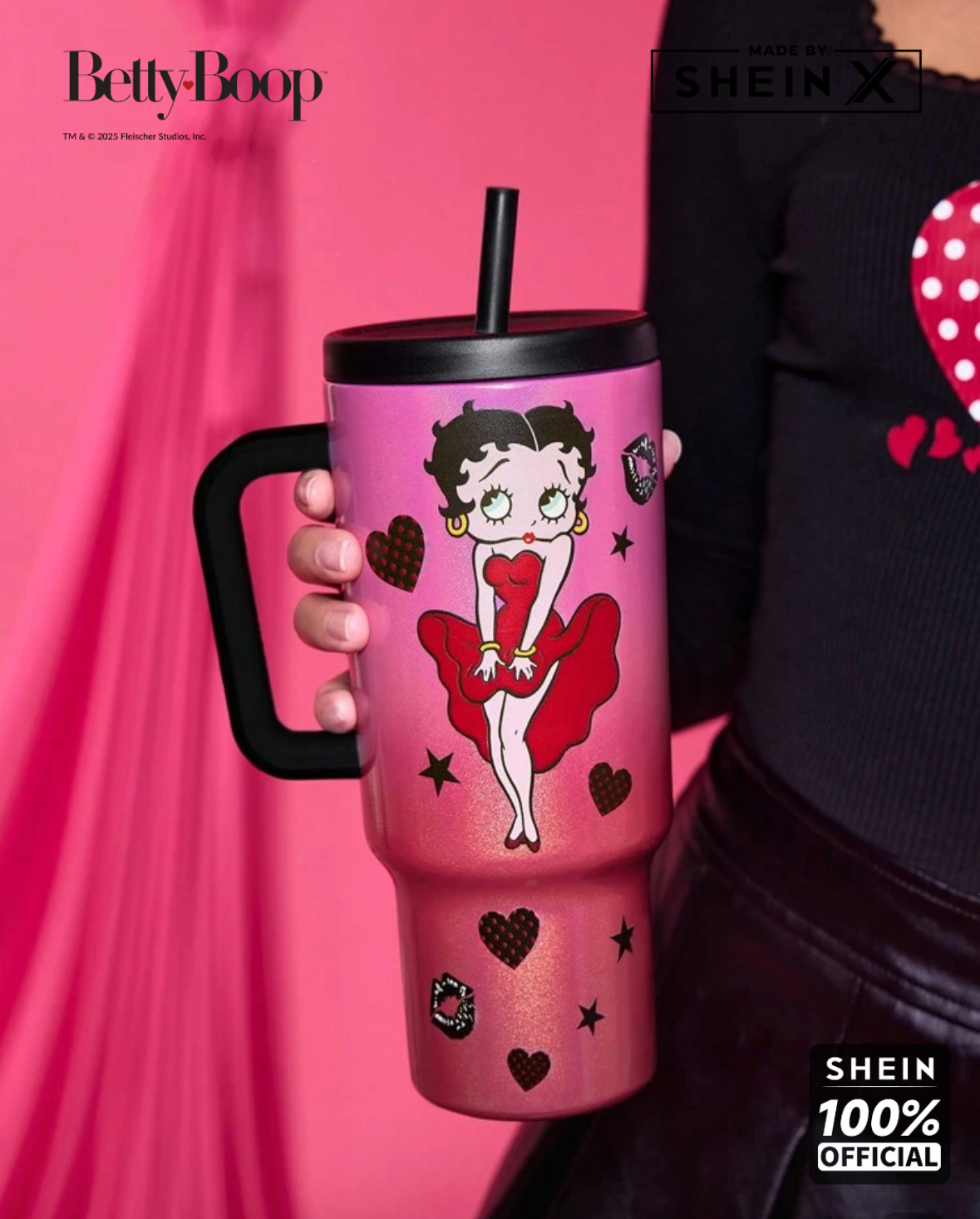 ماگ مسافرتی طرح Betty Boop