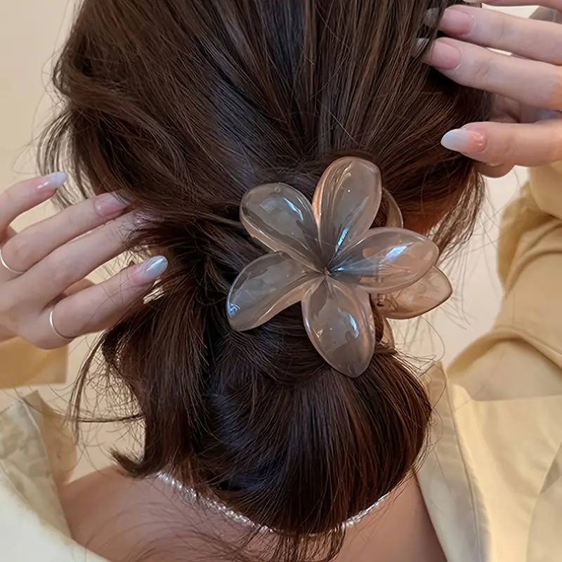 گیره موی گل ژله‌ای بوهمی ۳ عددی کد 3140 (45-6.25-105)