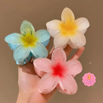 گیره موی گل ژله‌ای پلومریا ۳ عددی کد 3141 (74-8.26-105)