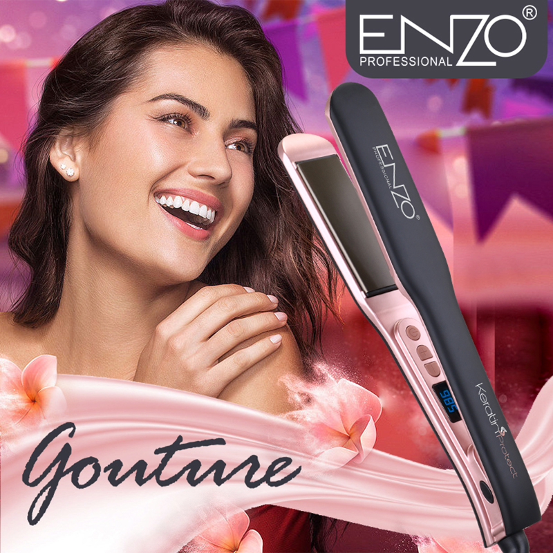 اتو مو حرفه‌ای ENZO مدل Gonture Hair Pro کد 3303