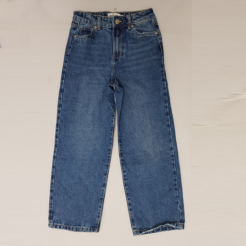 شلوار جینز دخترانه 28462 سایز 7 تا 16 سال کد 9   *